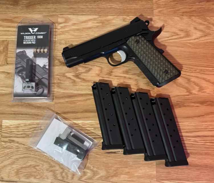 Tisas 1911 Carry B9 9mm, with upgrades!