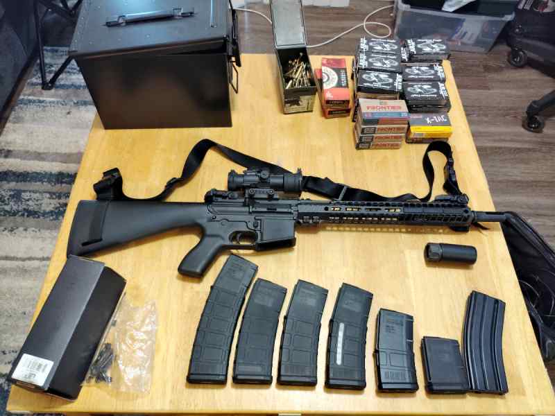 Lightweight AR15 Custom Build and Ammo/Acc Lot