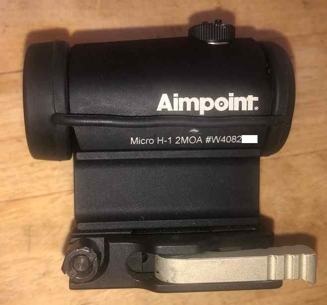Aimpoint Micro H1 2 MOA Optic w/Micro LRP Mount