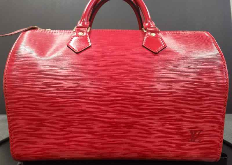 Louis Vuitton Speedy 30 Epi Leather Handbag 