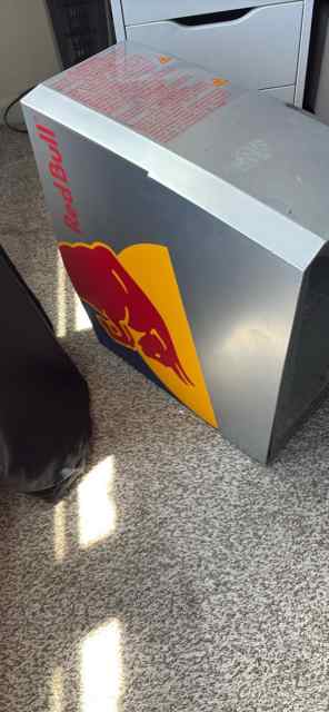 RedBull mini fridge 