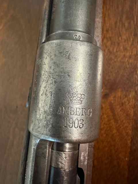 Mauser Gewehr mfg. 1903 Amberg 