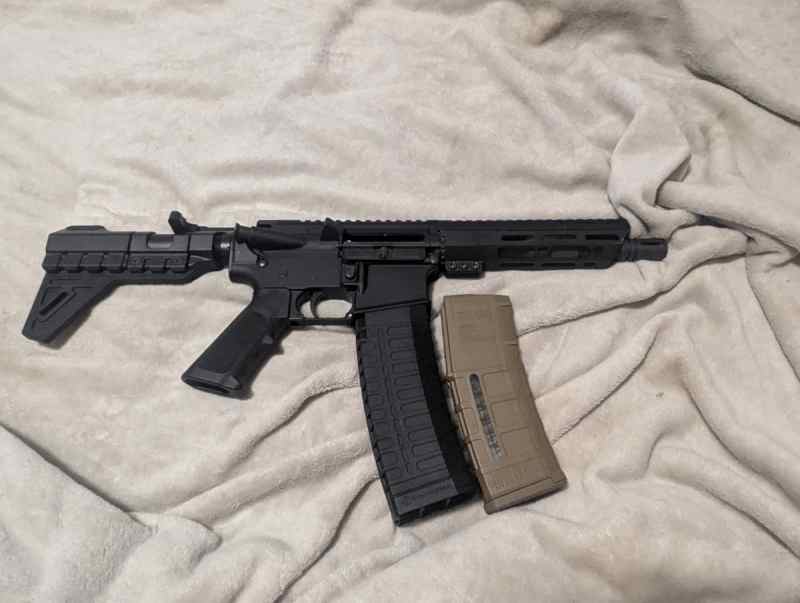 Anderson Manufacturing AR Pistol, 10 in barrel