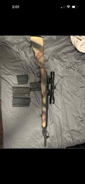 M1A SOCOM 16 .308 for titled car/truck/moto