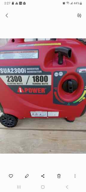 Like new INVERTER GENERATOR 