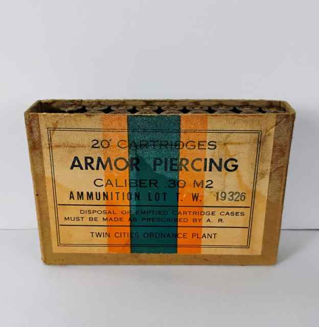 Vintage .30 Cal M2 17 Rounds