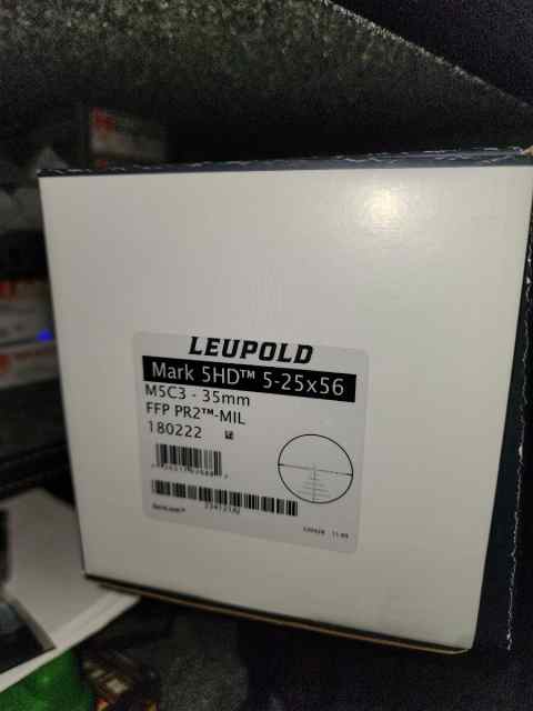 Leupold Mk 5 5-25 PR2 Mil