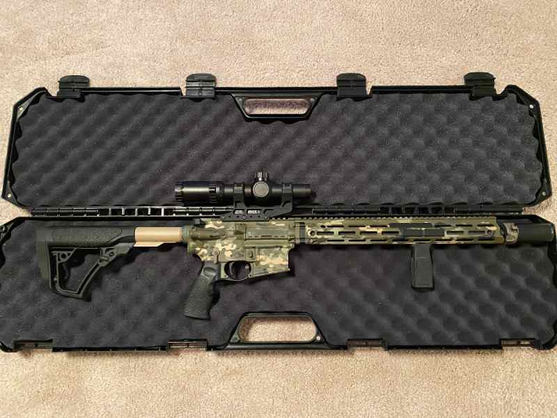 Daniel Defense DDM4 with 1-6 lpvo and warden