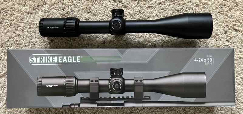 Vortex Strike Eagle 4-24, MRAD Illuminated Reticle