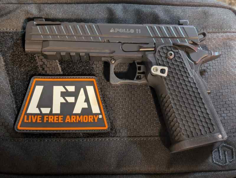 Live Free Armory Apollo 11 9mm