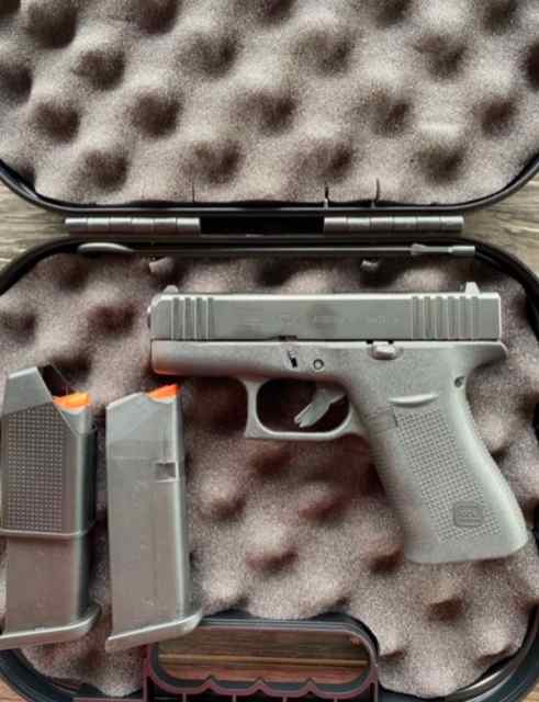 GLOCK 43 X SLIGHTLY USED IN BOX (2Mags)