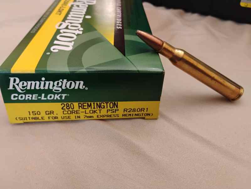 .280 Remington 150gr PSP CoreLokt ( Bulk )