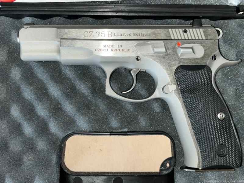 CZ 75B SS Limited 75B Stainless Steel 9mm Ambi 