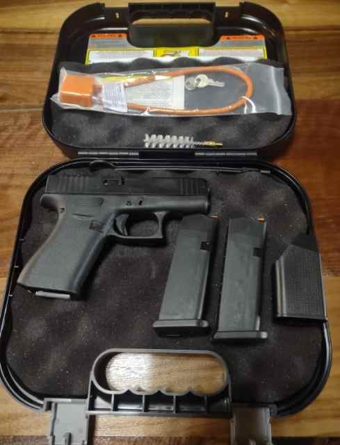 Glock G43X  9mm