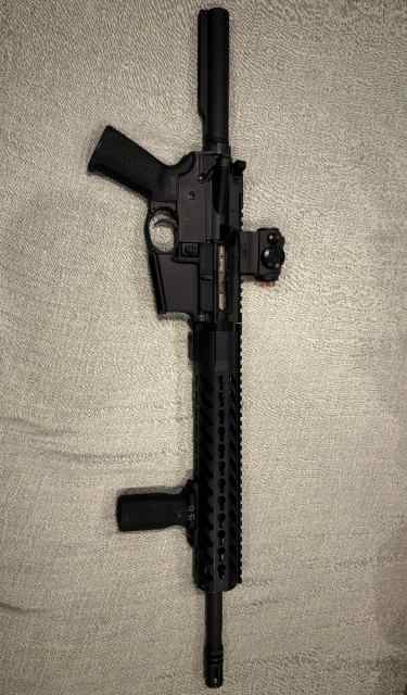 Anderson AR-15 with Red Dot