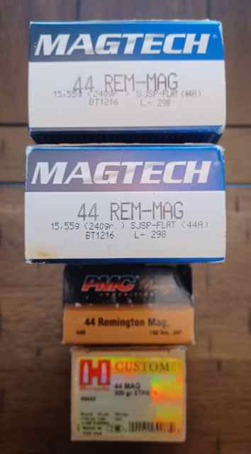 44 Magnum Ammunition, 145 Rounds