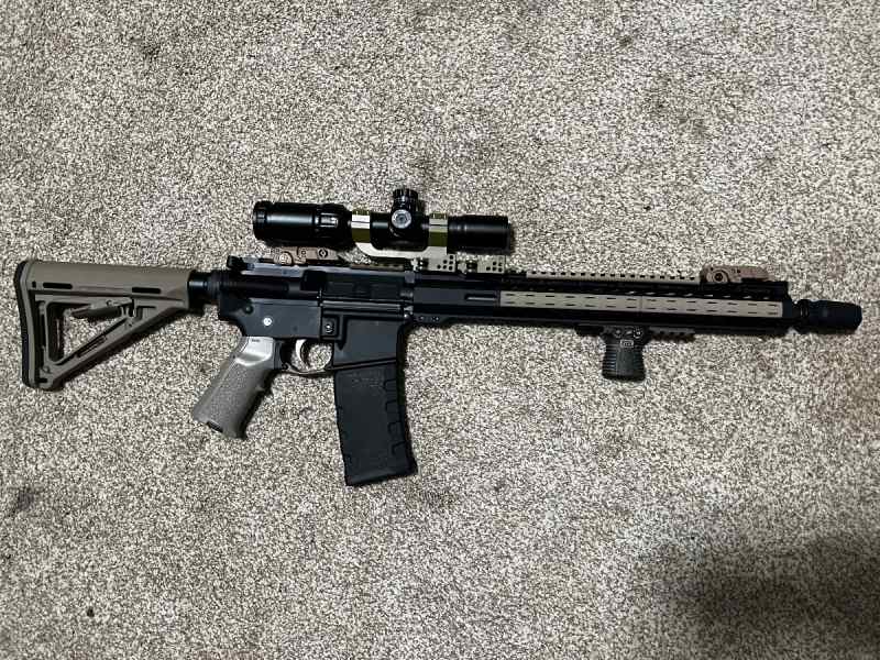 Complete AR-15 + LPVO &amp; extras trade or sell