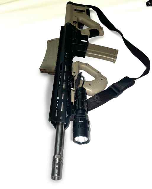 Anderson with AR-Stoner charging upper