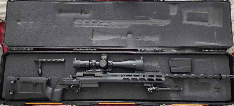 Custom 6.5 PRC precision rifle