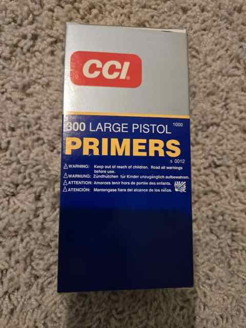 CCI Large Pistol Primers