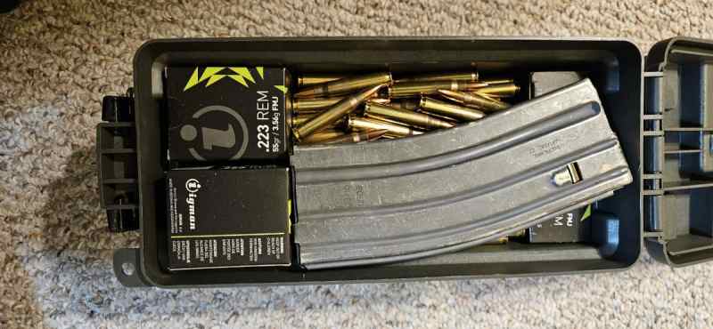 .223REM/5.56x45mm Igman new bras FMJ 1000 rds