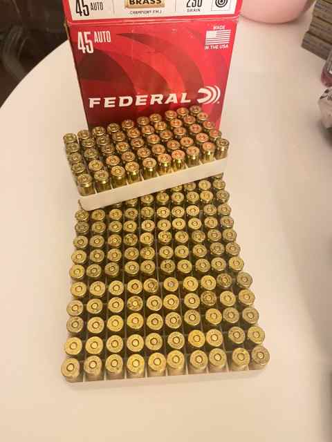 200 rounds of 45acp $40