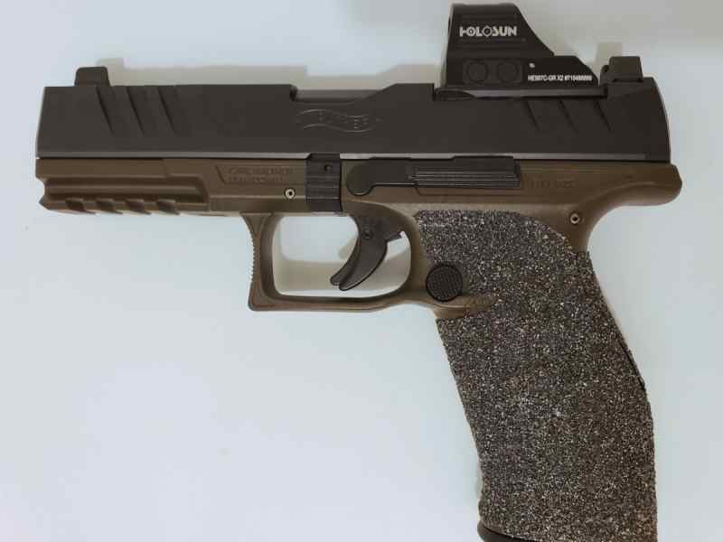 Walther PDP Full Size 4.5&quot; ODG + 507c (green dot)