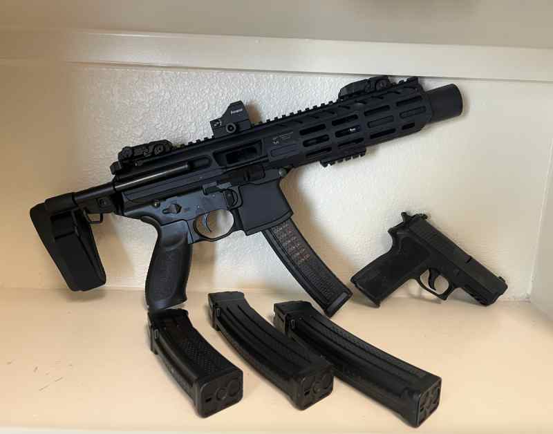 TRADE - Sig MPX, 229 9mm ultimate tactical package