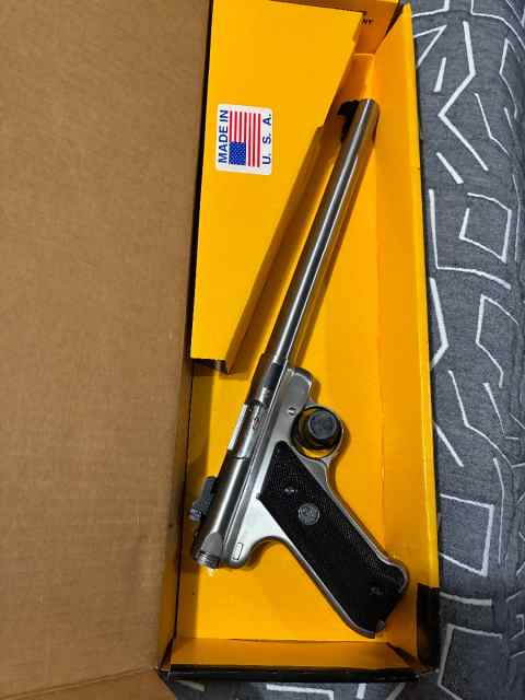 Ruger mark ll  all stainless 10” bull barrel 