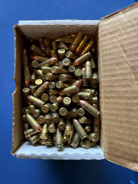 9mm 500 rds 115 gr FMJ--Houston Cartridge Company