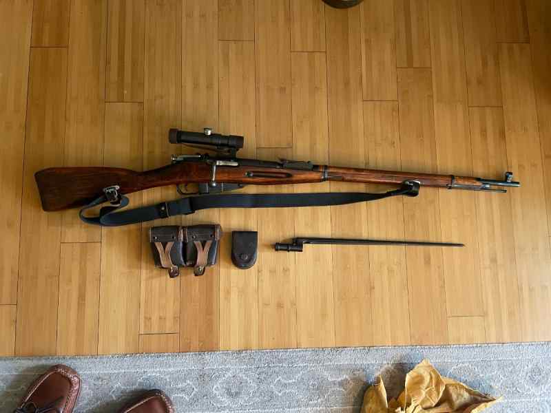 Mosin Nagant 91/30 Sniper 7.62x54R 1939