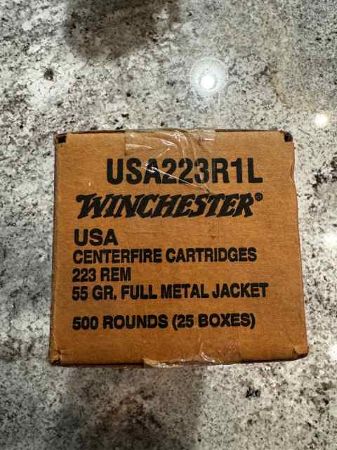 Winchester 223 55gr FMJ