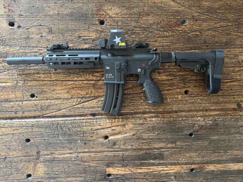 HK 416 .22LR 8.5 Pistol 