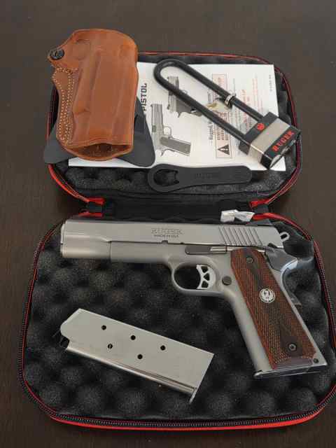 WTS - Ruger SR1911 .45 ACP w/Galco holster