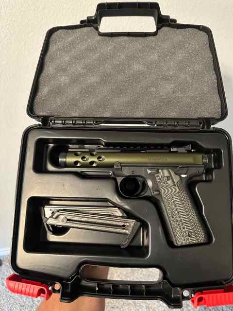 Ruger mk4 22/45 Lite OD Green