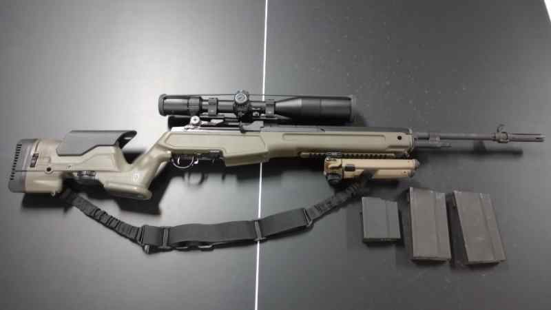 M1A with Archangel Stock and VOrtex Tactical Scope