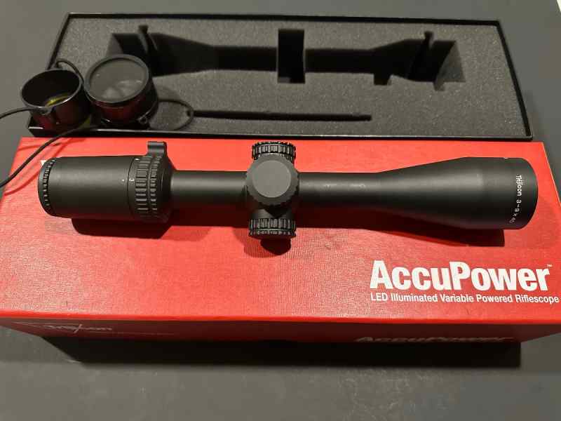Trijicon Accupower 3-9x40 Red MOA 