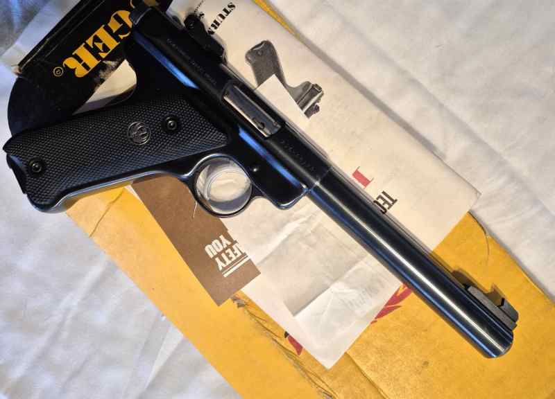 RUGER MK II GOVERNMENT TARGET MODEL