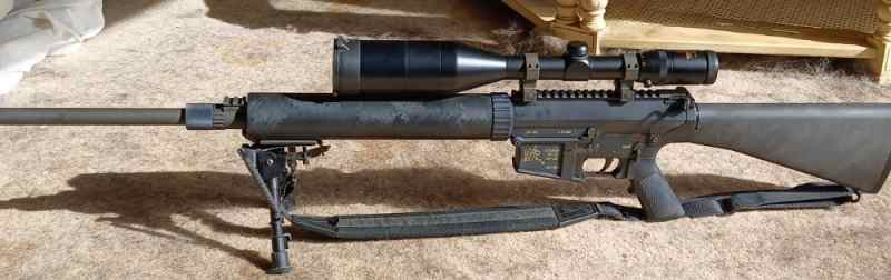 Knights Armament Stoner SR-25 Match Rifle. Krieger