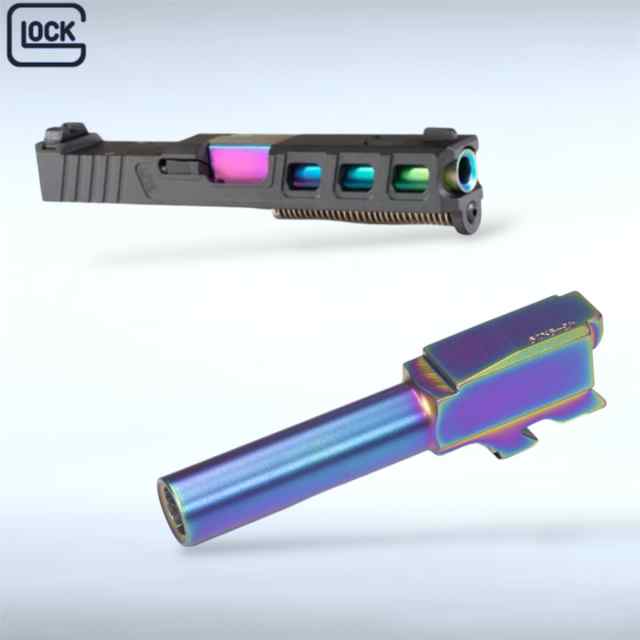 G43/43X Barrel - Flush & Crown - Rainbow