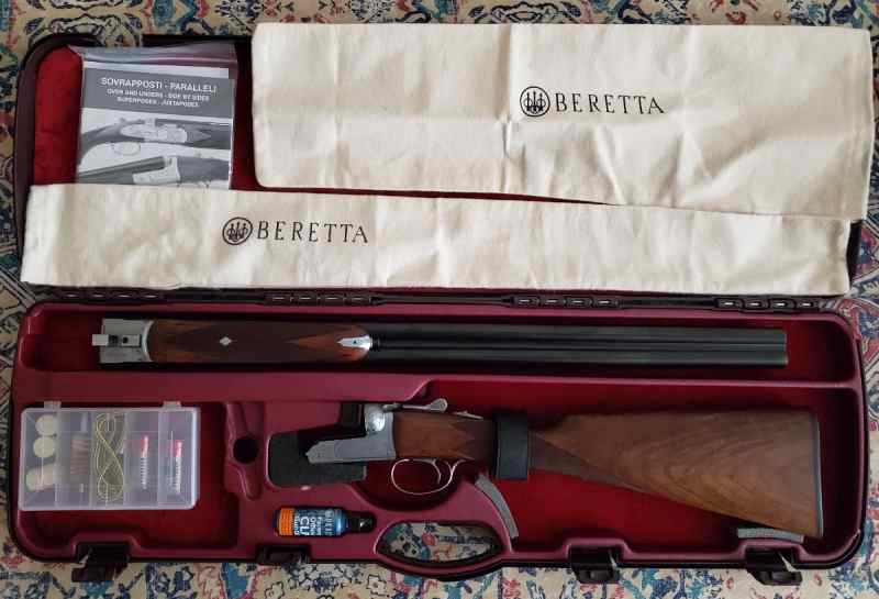 Beretta silver hawk 12 gauge S x S - side by side 