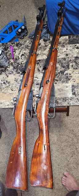 2x m44 carbines