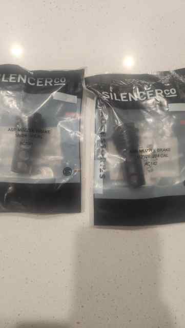 Silencerco  ASR muzzle brake 5/8-24 and 1/2&quot;-28