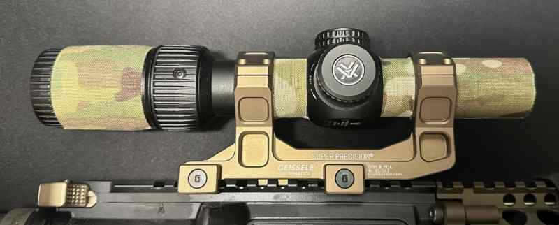 Vortex 1-8X | Geissele SP 30MM 1.93" Mount