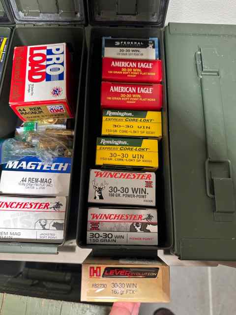 Ammo sale 556 22mag 40S&amp;W 30-30 45-70