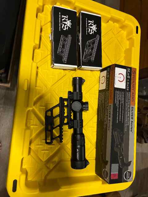 Slx6 1-6x24 FFP with rs regulate mount