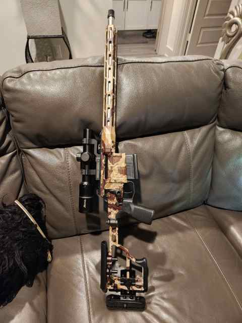 Sig Cross Bolt Action 308 Threaded ortex 3x9 scope