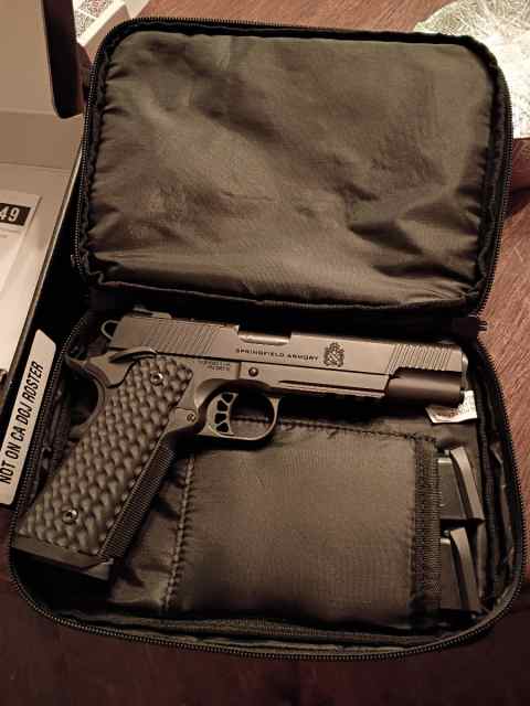 Springfield 1911 TRP .45 5" w/RMR plate