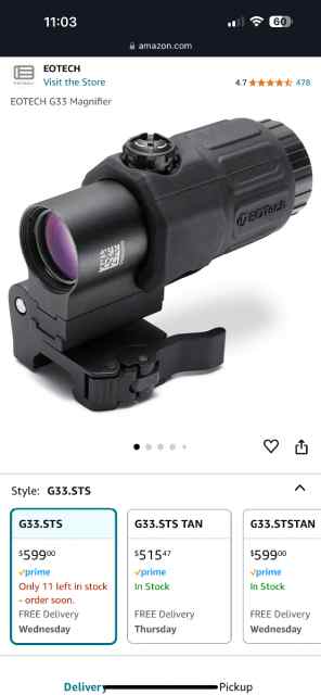 Eotech G33 magnifier