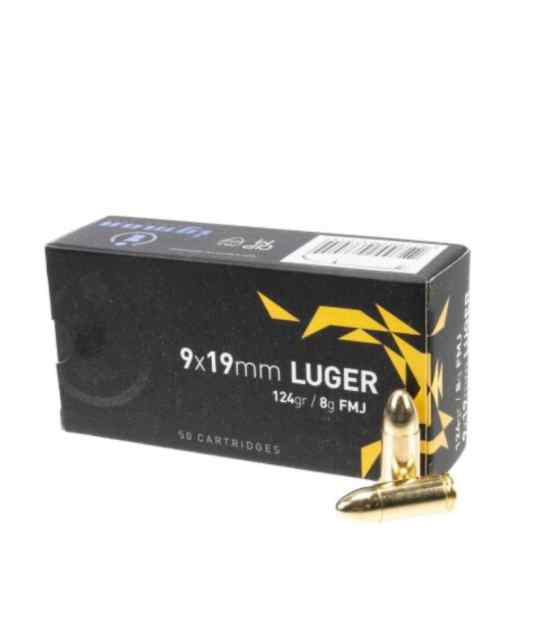 Igman 124g Brass 9mm Ammo